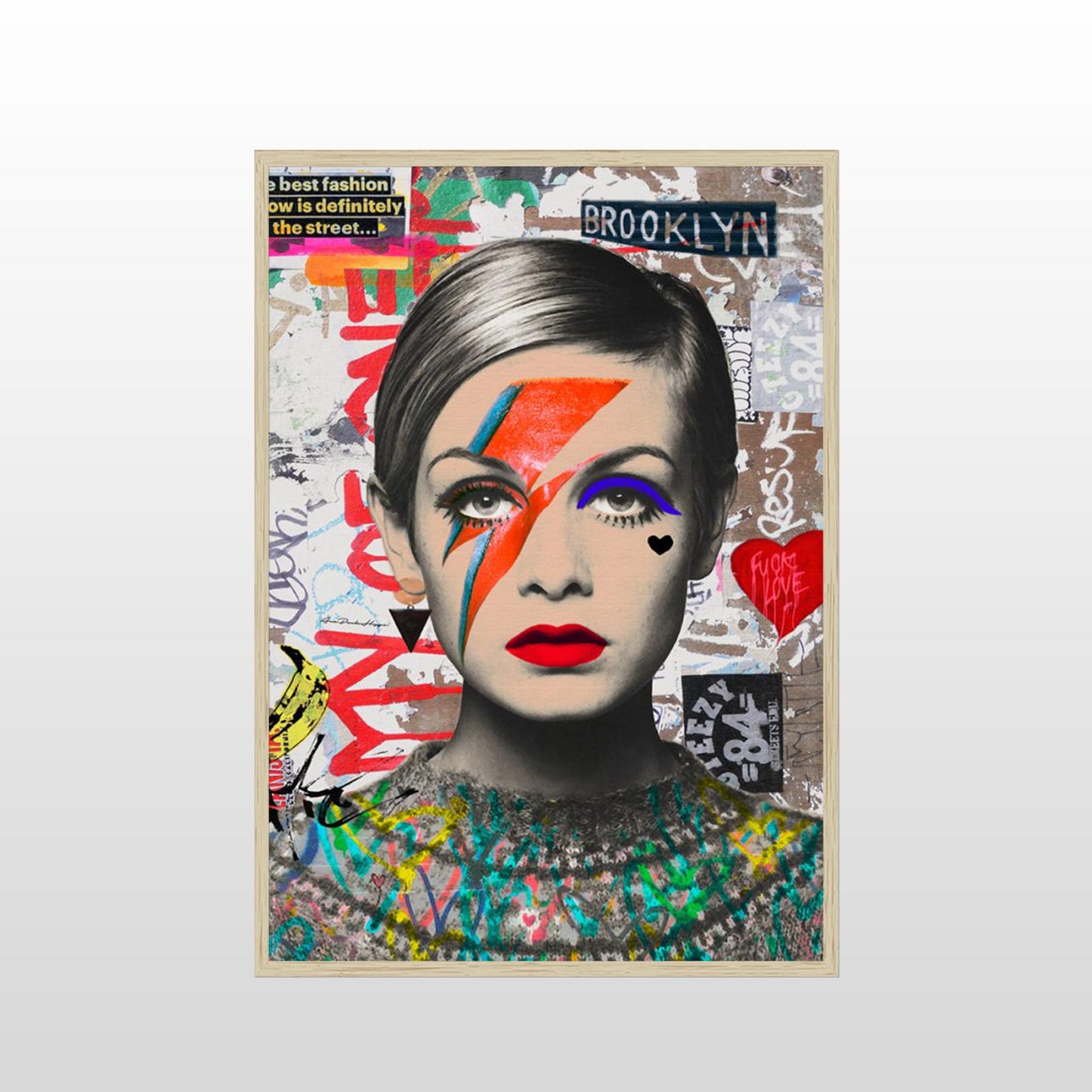 Twiggy Street Art