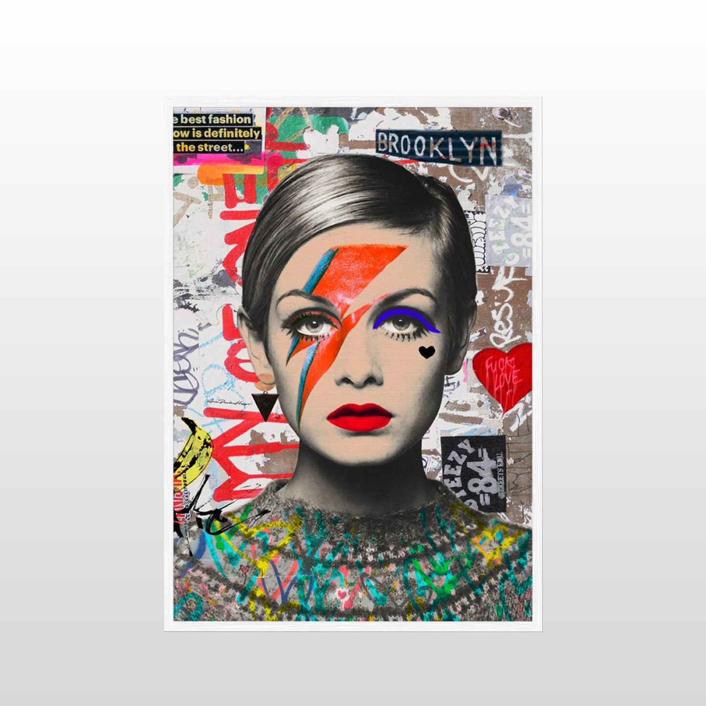 Twiggy Street Art