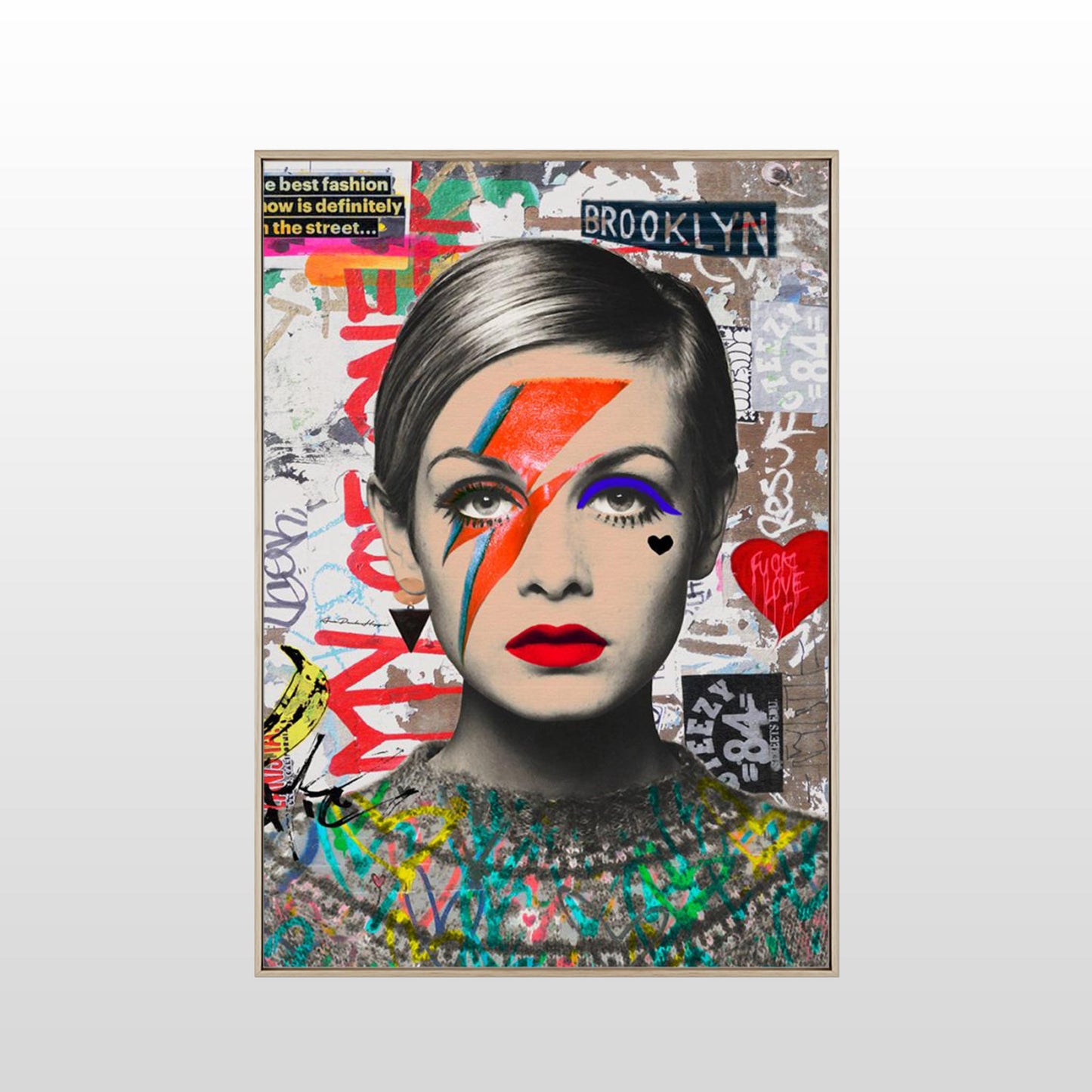 Twiggy Street Art