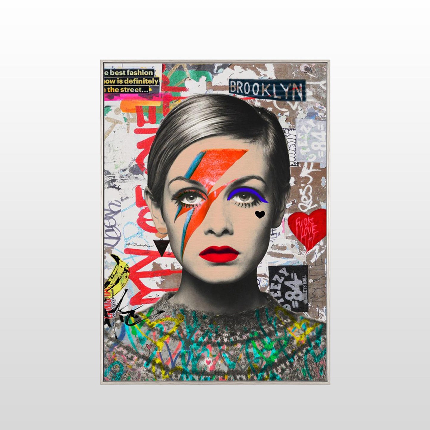 Twiggy Street Art